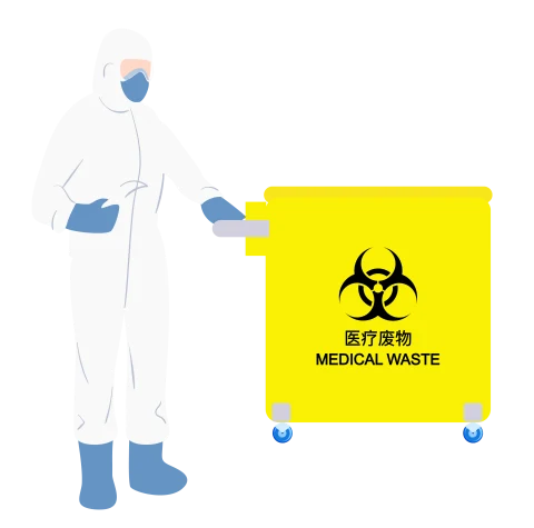 处置公司入库：搬运工卸车入库